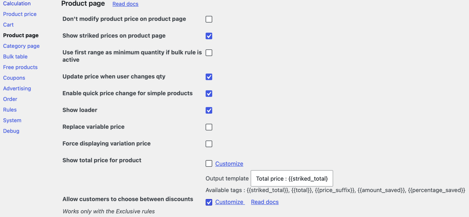 Product Page - Advanced Dynamic Pricing For WooCommerce